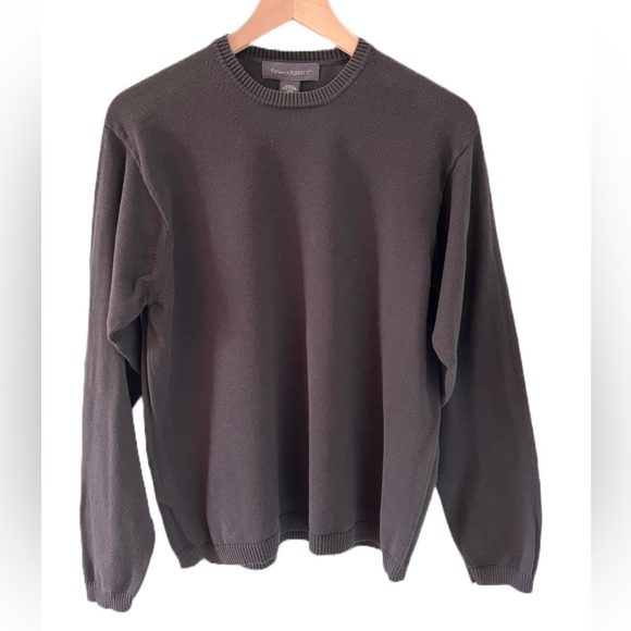 Banana Republic Other - ⭐️ Banana Republic Crewneck Sweater | Men’s Medium | Olive Green/Gray/Brown-ish